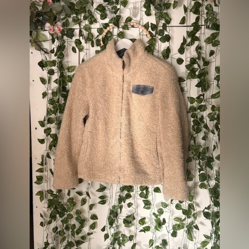 Pendleton Full Zip Sherpa Fleece Jacket Plaid